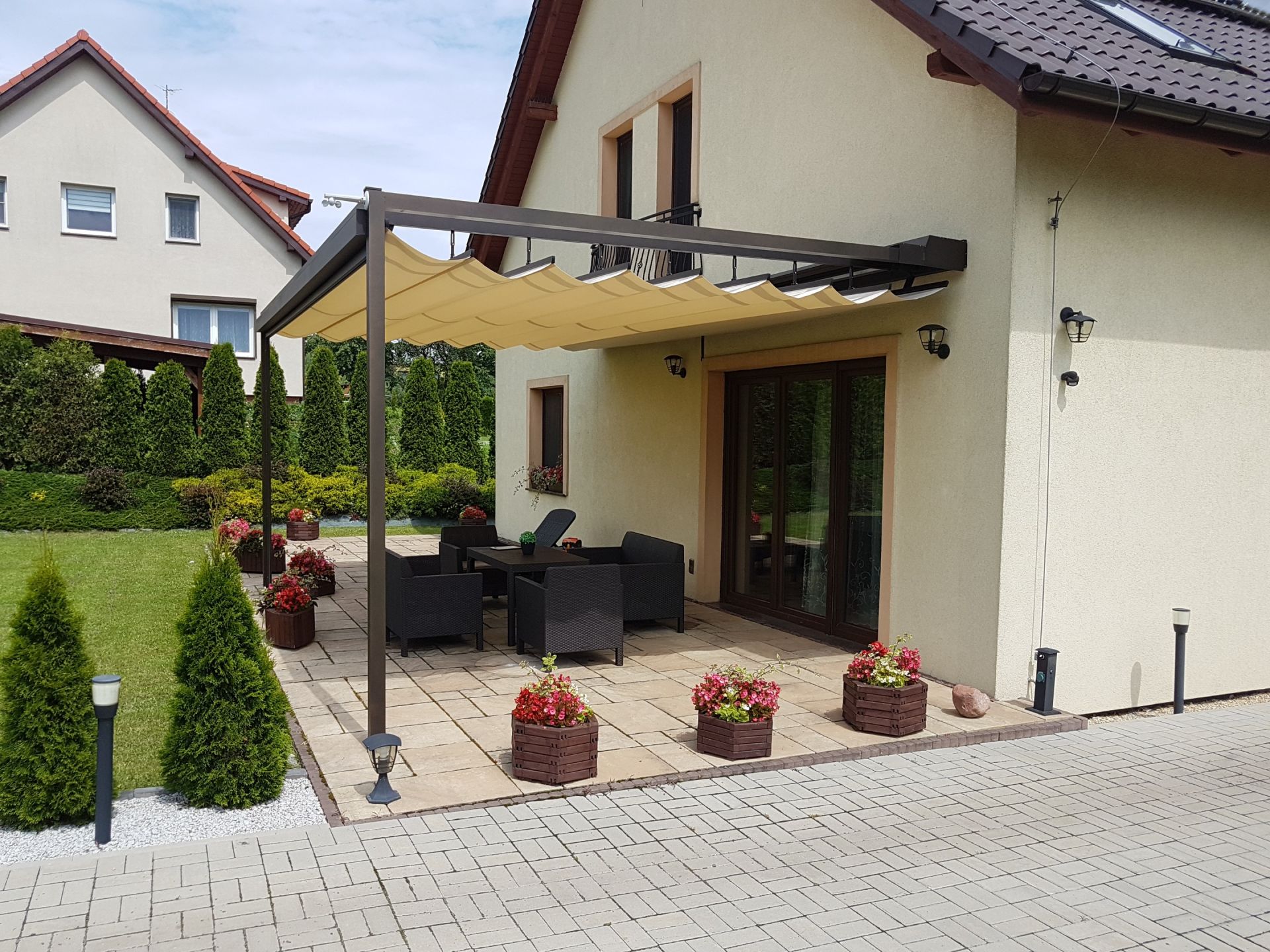 Pergola Patio Kwadrat | RollHouse.pl